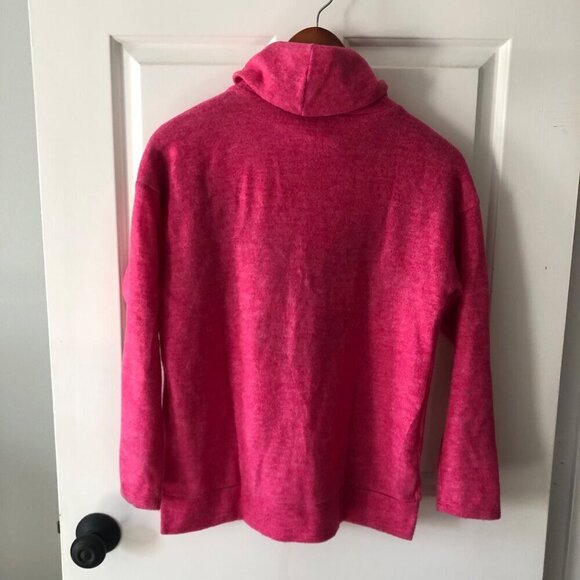NWT ANTHROPOLOGIE Ella Mara Turtleneck Sweater Size XXSP Pink - Picture 4 of 11